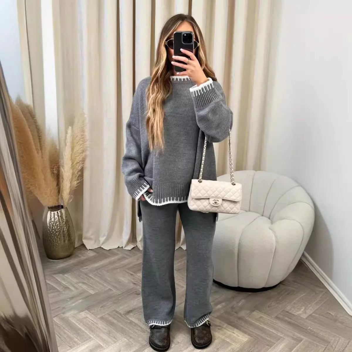 STRIPED COMFY SET
