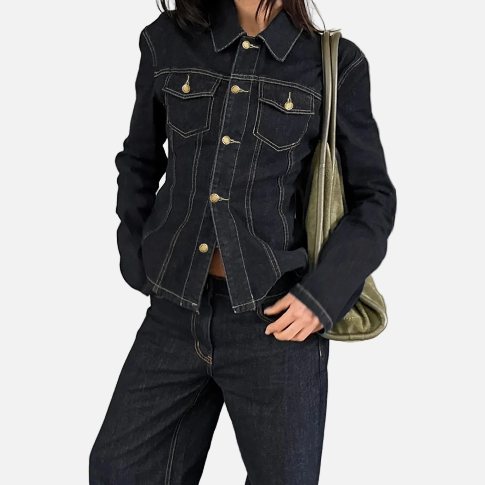 LONG SLEEVE DENIM