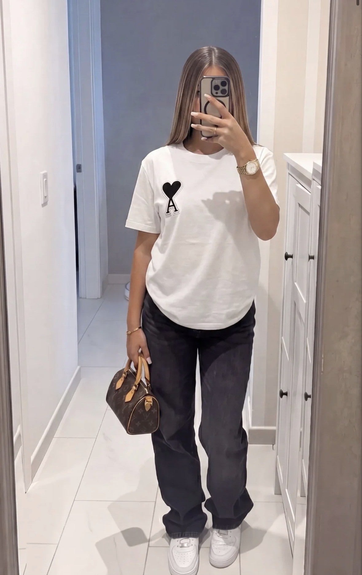A HEART TEE